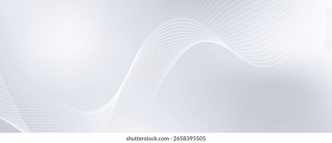 Fondo Abstractas con líneas fluidas. Tecnología de futuro digital simple moderna