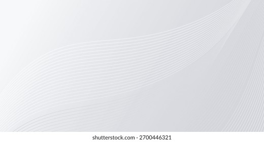 Abstract background with flowing lines. Digital future technology simple art abstract