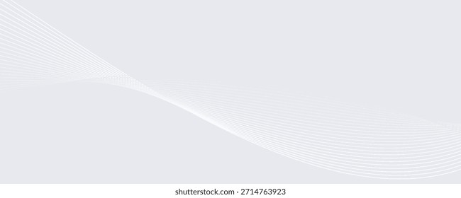 Abstract background with flowing lines. Digital future technology simple modern