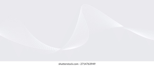 Fundo abstrato com linhas fluindo. Tecnologia digital do futuro simples moderna