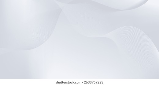 Abstract background with flowing lines vector eps 10