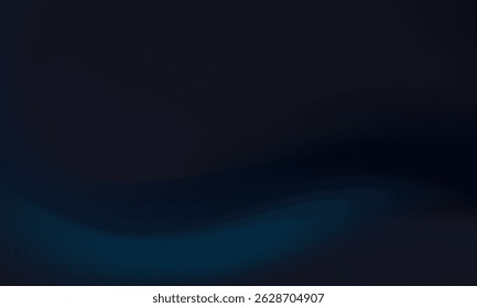 Abstract background with flowing midnight ocean hues