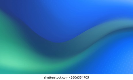 Abstract background with flowing ocean blue and teal hues. 
