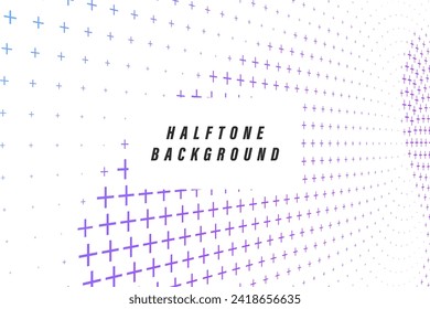 Abstract background with flowing particles. 3d abstract sci-fi user interface concept with gradient dots and lines. Digital cyberspace, high tech, technology concept.