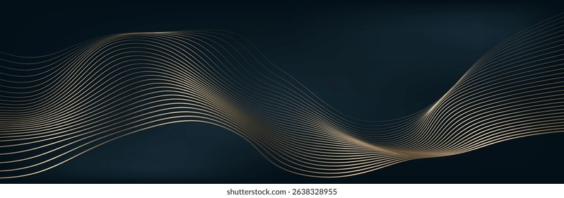 Abstract background with flowing particles. 3d abstract sci-fi user interface concept with gradient dots and lines. Digital cyberspace, high tech, technology concept.
