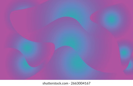 Fundo abstrato com fluindo rosa, azul e roxo gradiente.Projeto de onda de arco-íris abstrato.