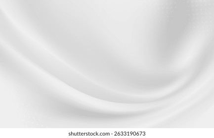 Abstract background with flowing silk drape.