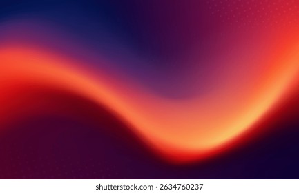 Fundo abstrato com tons de chamas do pôr do sol fluindo.