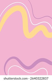 abstract background flowing wave shapes in a minimalist style. Perfect for wallpaper, digital backdrops, and aesthetic templates for Stories or videos. stylish design ideal for social media content