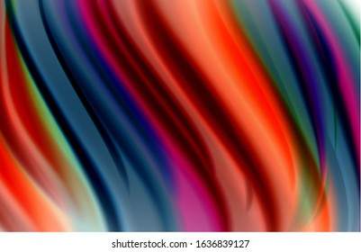 Abstract background - fluid color gradient waves, with dynamic motion line effect. Vector Illustration For Wallpaper, Banner, Background, Card, Book Illustration, landing page