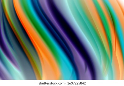 Abstract background - fluid color gradient waves, with dynamic motion line effect. Vector Illustration For Wallpaper, Banner, Background, Card, Book Illustration, landing page