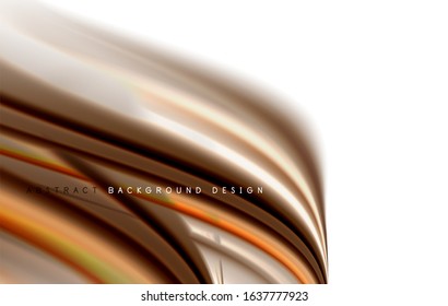 Fondo abstracto - ondas de gradiente de color fluido, con efecto de línea de movimiento dinámico. Ilustración vectorial para fondo de escritorio, pancarta, fondo, tarjeta, ilustración del libro, página de inicio