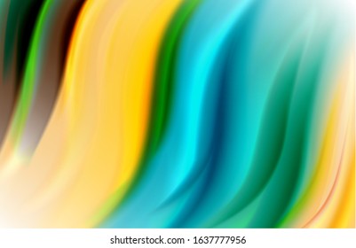 Fondo abstracto - ondas de gradiente de color fluido, con efecto de línea de movimiento dinámico. Ilustración vectorial para fondo de escritorio, pancarta, fondo, tarjeta, ilustración del libro, página de inicio