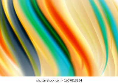 Abstract background - fluid color gradient waves, with dynamic motion line effect. Vector Illustration For Wallpaper, Banner, Background, Card, Book Illustration, landing page