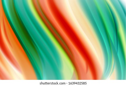 Abstract background - fluid color gradient waves, with dynamic motion line effect. Vector Illustration For Wallpaper, Banner, Background, Card, Book Illustration, landing page