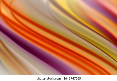 Abstract background - fluid color gradient waves, with dynamic motion line effect. Vector Illustration For Wallpaper, Banner, Background, Card, Book Illustration, landing page