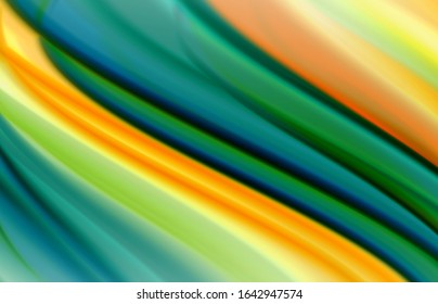 Fondo abstracto - ondas de gradiente de color fluido, con efecto de línea de movimiento dinámico. Ilustración vectorial para fondo de escritorio, pancarta, fondo, tarjeta, ilustración del libro, página de inicio