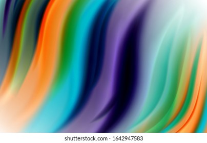 Abstract background - fluid color gradient waves, with dynamic motion line effect. Vector Illustration For Wallpaper, Banner, Background, Card, Book Illustration, landing page