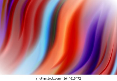 Abstract background - fluid color gradient waves, with dynamic motion line effect. Vector Illustration For Wallpaper, Banner, Background, Card, Book Illustration, landing page