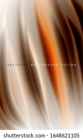 Fondo abstracto: ondas de degradado de color fluido, con efecto de línea de movimiento dinámico. Ilustración vectorial para papel tapiz, pancarta, fondo, tarjeta, ilustración del libro, página de inicio