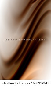 Fondo abstracto: ondas de degradado de color fluido, con efecto de línea de movimiento dinámico. Ilustración vectorial para papel tapiz, pancarta, fondo, tarjeta, ilustración del libro, página de inicio