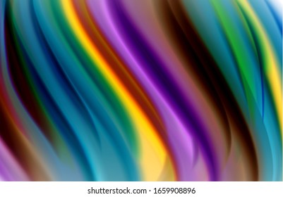 Abstract background - fluid color gradient waves, with dynamic motion line effect. Vector Illustration For Wallpaper, Banner, Background, Card, Book Illustration, landing page