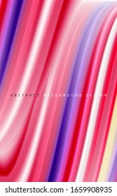 Abstract background - fluid color gradient waves, with dynamic motion line effect. Vector Illustration For Wallpaper, Banner, Background, Card, Book Illustration, landing page