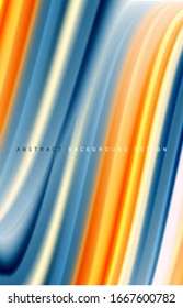 Fondo abstracto: ondas de degradado de color fluido, con efecto de línea de movimiento dinámico. Ilustración vectorial para papel tapiz, pancarta, fondo, tarjeta, ilustración del libro, página de inicio