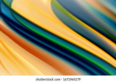 Abstract background - fluid color gradient waves, with dynamic motion line effect. Vector Illustration For Wallpaper, Banner, Background, Card, Book Illustration, landing page