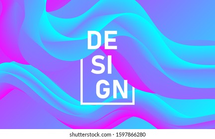 Abstract background. Fluid color shape. Futuristic design poster. Trendy abstract cover. Colorful gradient. Vector.