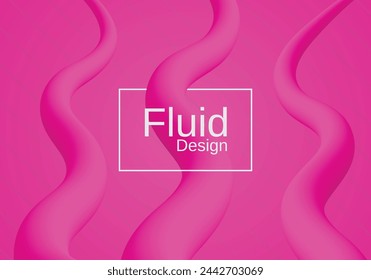 Abstrakte Hintergrund Fluid Design Vorlage