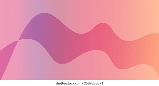 Abstract background with fluid and dynamic effect. Modern gradient background. Vector illustration for design template