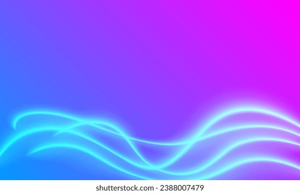 Abstract background, fluid flowy lines, transparent translucid glow effect, smooth blurred lines.