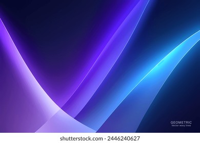 Abstract background with fluid gradient. 3d illustration of design purple colorful 3d design inspired waves.