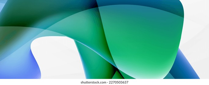 Abstract background. Fluid gradient color wave template for wallpaper, banner, background or landing