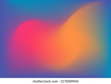 Abstract Background. Fluid background gradient. Vibrant Gradient. Blurry Color. Background Template for Posters, Advertising Banners, Brochure, Placard, Websites. EPS Vector Image.