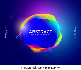 Abstract background with fluid and liquid style for your background, poster, banner and brochure.