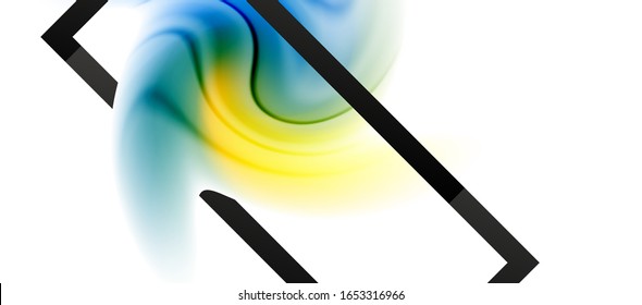 Fondo abstracto, mezcla de fluidos, composición de colores de estilo líquido degradado. Ilustración vectorial para papel tapiz, pancarta, fondo, tarjeta, ilustración del libro, página de inicio
