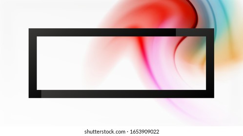 Abstract background, fluid mixing gradient liquid style colors composition. Vector Illustration For Wallpaper, Banner, Background, Card, Book Illustration, landing page