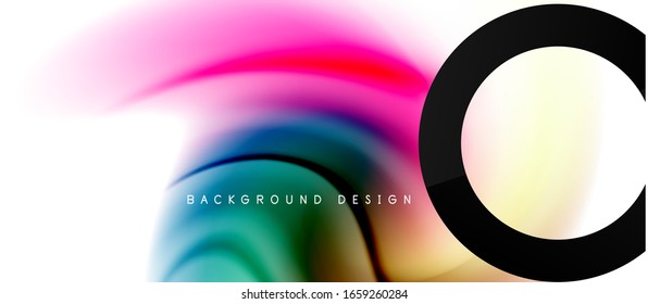Fondo abstracto, mezcla de fluidos, composición de colores de estilo líquido degradado. Ilustración vectorial para papel tapiz, pancarta, fondo, tarjeta, ilustración del libro, página de inicio