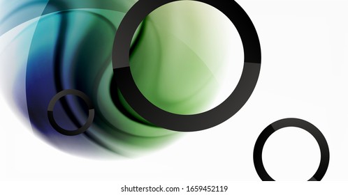 Abstract background, fluid mixing gradient liquid style colors composition. Vector Illustration For Wallpaper, Banner, Background, Card, Book Illustration, landing page