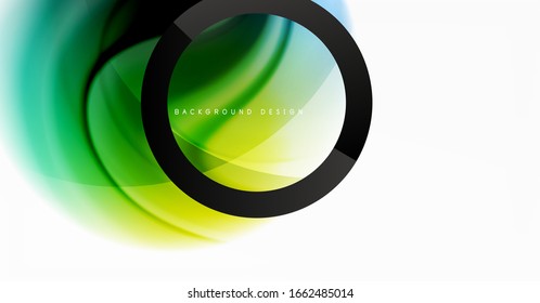 Abstract background, fluid mixing gradient liquid style colors composition. Vector Illustration For Wallpaper, Banner, Background, Card, Book Illustration, landing page