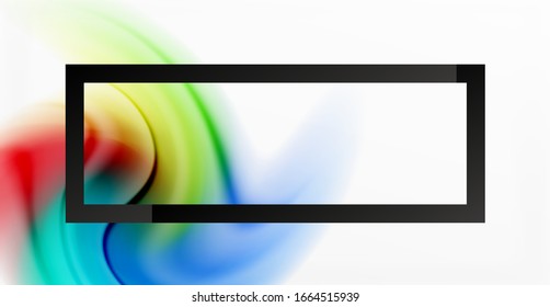 Abstract background, fluid mixing gradient liquid style colors composition. Vector Illustration For Wallpaper, Banner, Background, Card, Book Illustration, landing page