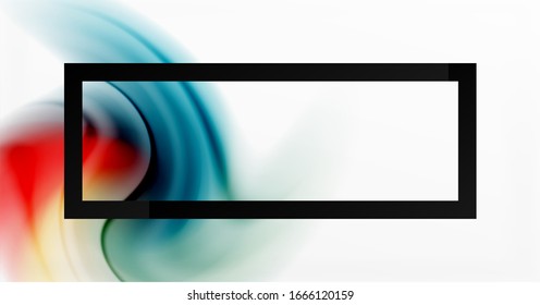 Abstract background, fluid mixing gradient liquid style colors composition. Vector Illustration For Wallpaper, Banner, Background, Card, Book Illustration, landing page