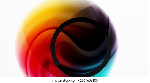 Abstrakter Hintergrund, flüssiger Farbverlauf-Farbverlauf-Farbkomposition flüssig. Vektorillustration-Illustration für Bildschirmhintergrund, Banner, Hintergrund, Karte, Buchillustration, Landungsseite