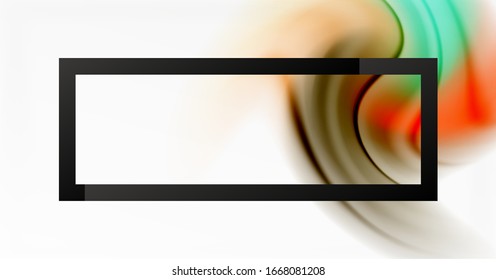 Abstract background, fluid mixing gradient liquid style colors composition. Vector Illustration For Wallpaper, Banner, Background, Card, Book Illustration, landing page