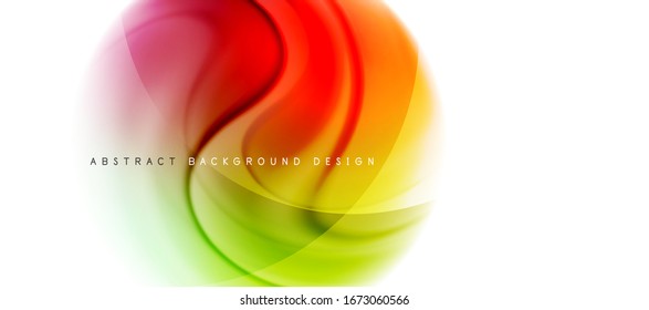 Abstract background, fluid mixing gradient liquid style colors composition. Vector Illustration For Wallpaper, Banner, Background, Card, Book Illustration, landing page