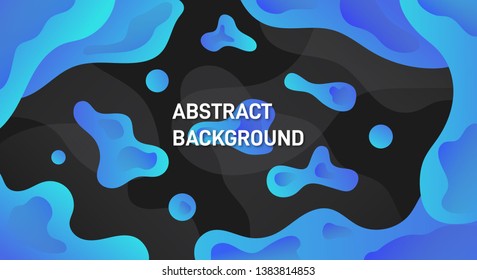 Abstract background fluid modern dynamic design