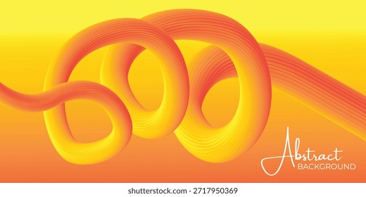 Fondo abstracto Fluido Colores naranjas