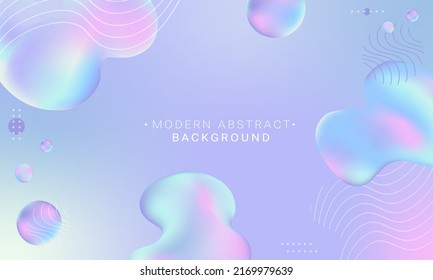 Abstract background with fluid shapes and abstract geometric elements. For web and mobile apps, business infographics and posters, banners social media, modern design, art illustration template design